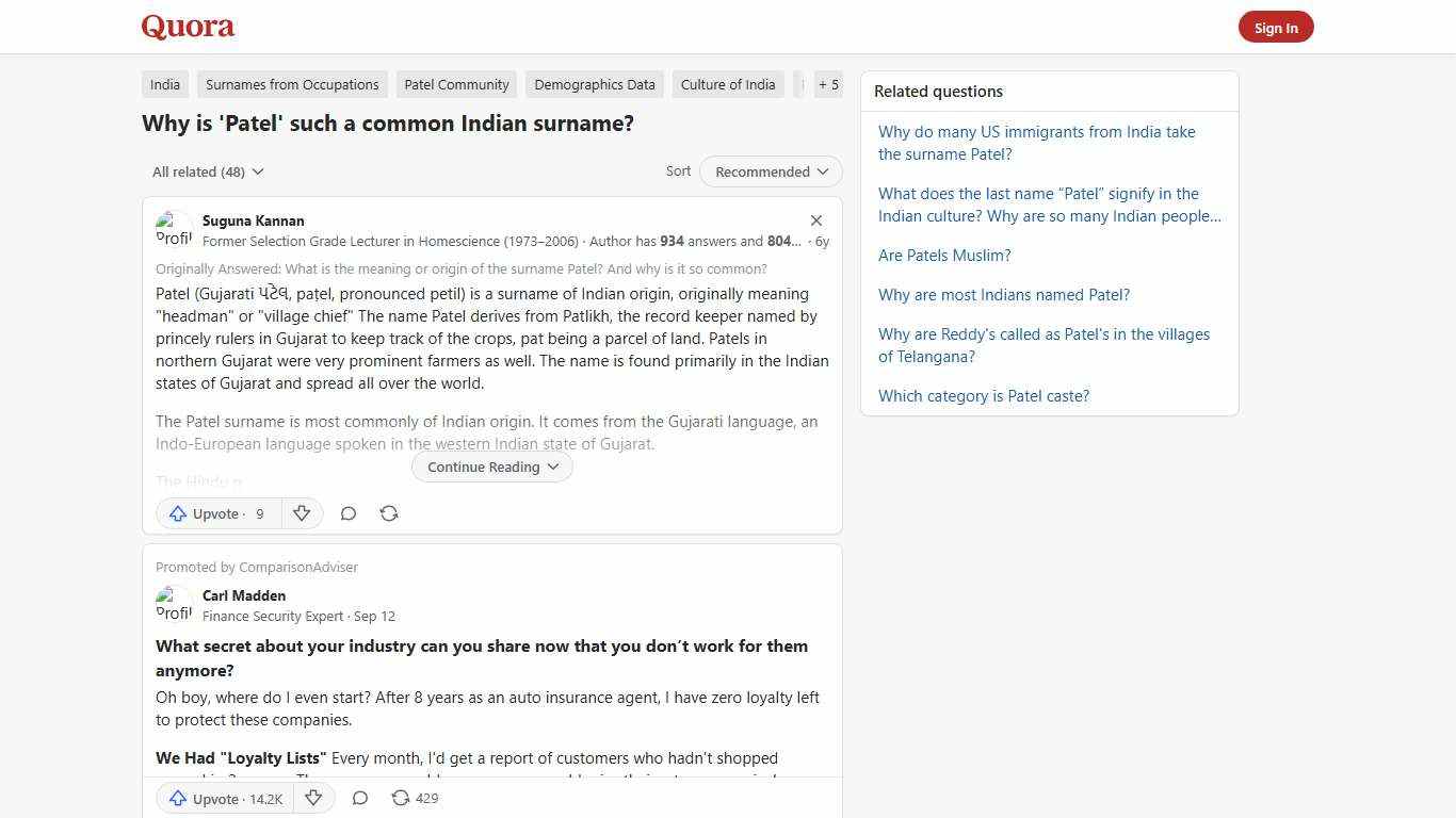 Why is 'Patel' such a common Indian surname? - Quora